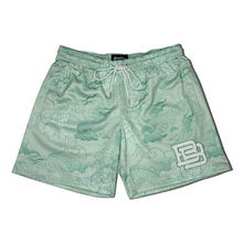 Load image into Gallery viewer, Year of the Dragon “Jade” Mesh Shorts