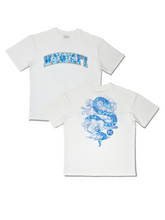 Load image into Gallery viewer, Year of the Snake “Blue Porcelain” Tee