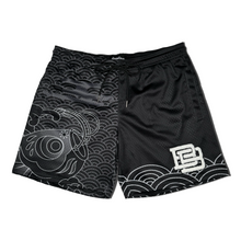 Load image into Gallery viewer, Koinobori “Black” Mesh Shorts