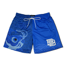 Load image into Gallery viewer, Koinobori “Blue” Mesh Shorts
