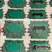 Load image into Gallery viewer, Chibi Shisa Reflective Peeker