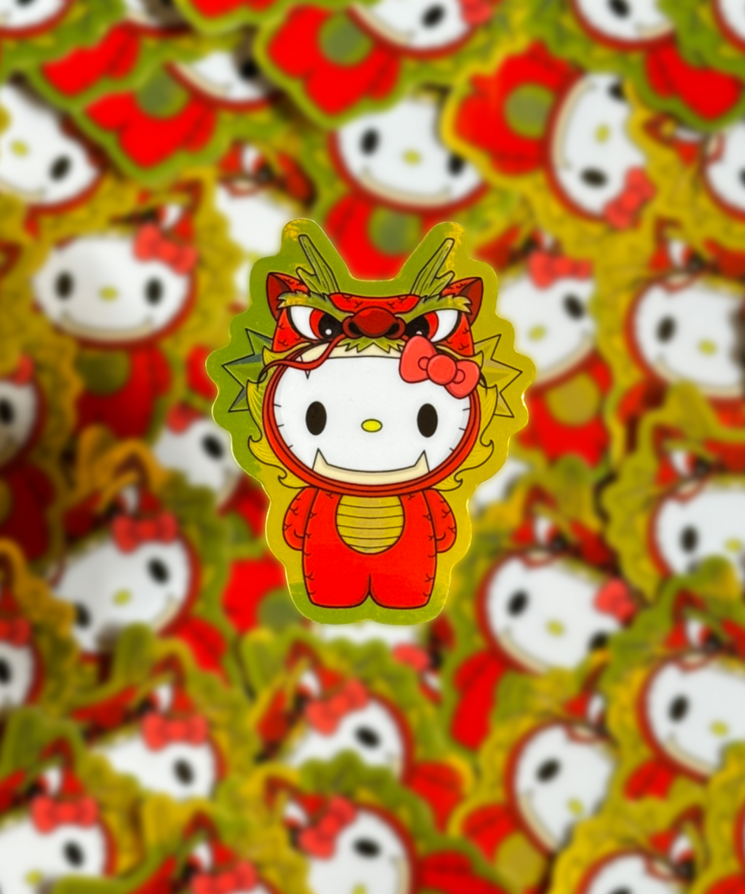 Year of the Dragon HK Stickers