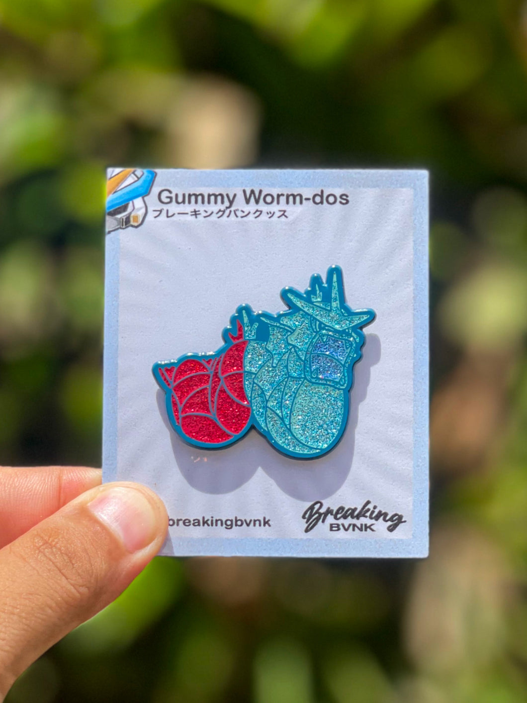 Gummy Worm-dos Enamel Pin