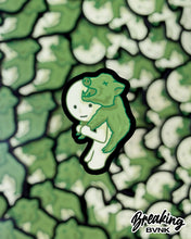 Load image into Gallery viewer, Brahski “pua’a” Glow in the Dark Sticker
