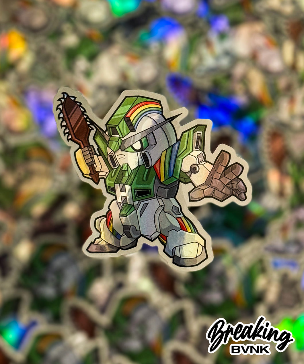 GNDM X BOWS Holographic Stickers