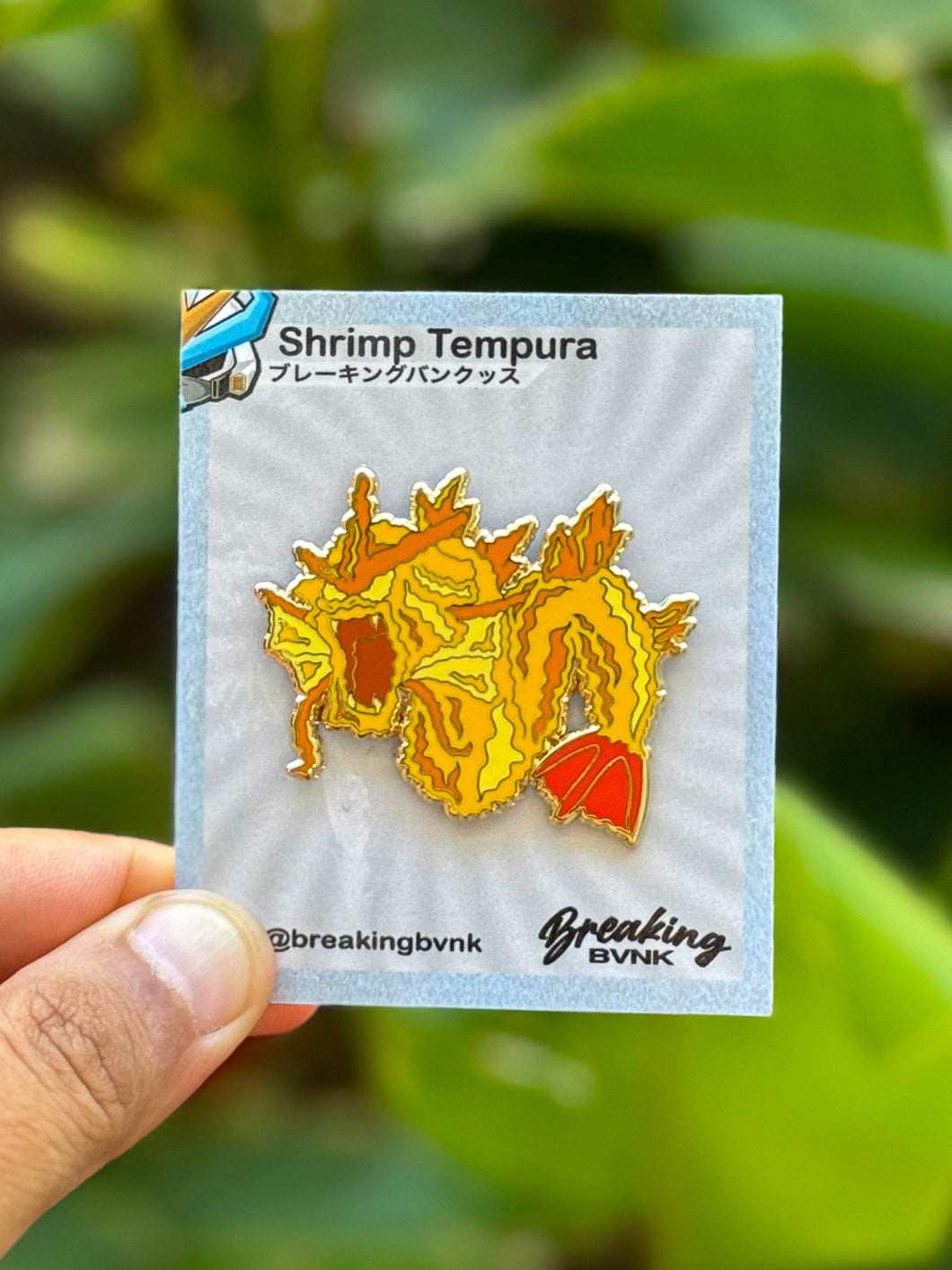 Shrimp Tempura Hard Enamel Pin