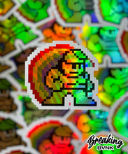 Load image into Gallery viewer, HI-8BIT Holographic Stickers
