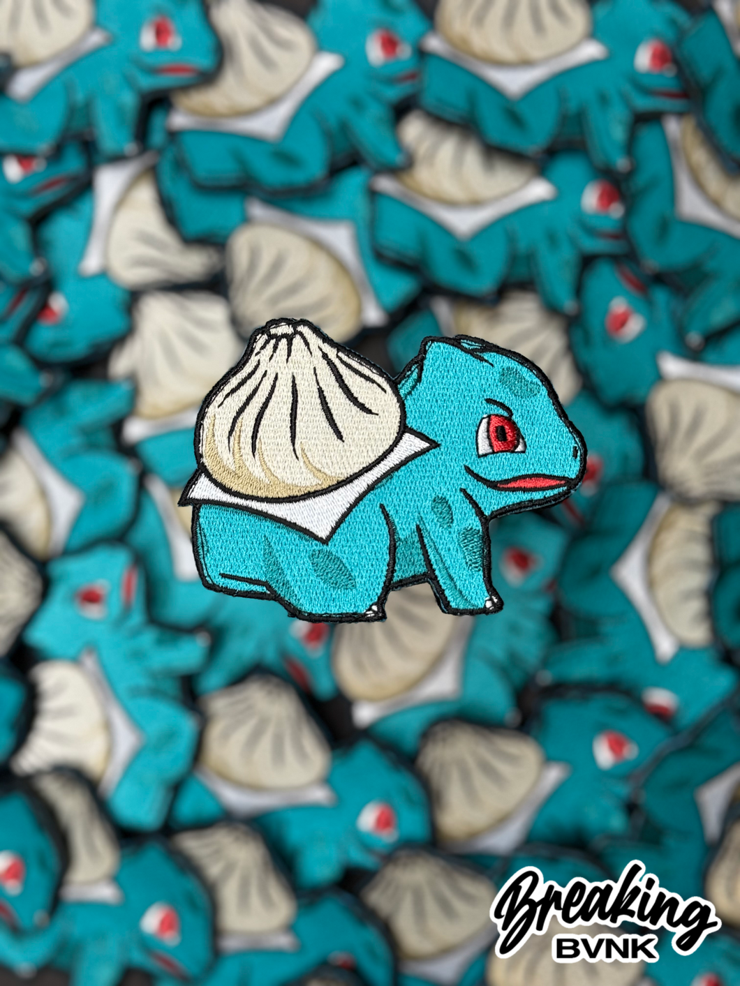 Bao-Basaur Embroidered Patch