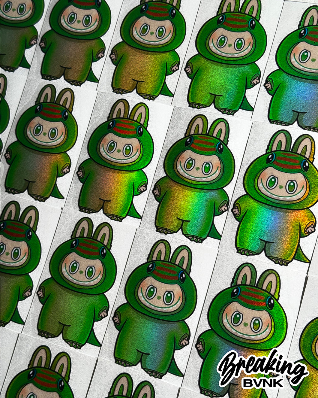 Bubu “Gecko” Holographic Sticker