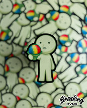 Load image into Gallery viewer, Brahski “Shave Ice” Glow in the Dark Sticker
