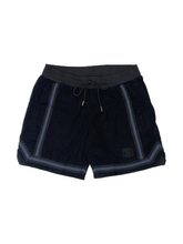 Load image into Gallery viewer, Corduroy Shorts “Black/Navy”
