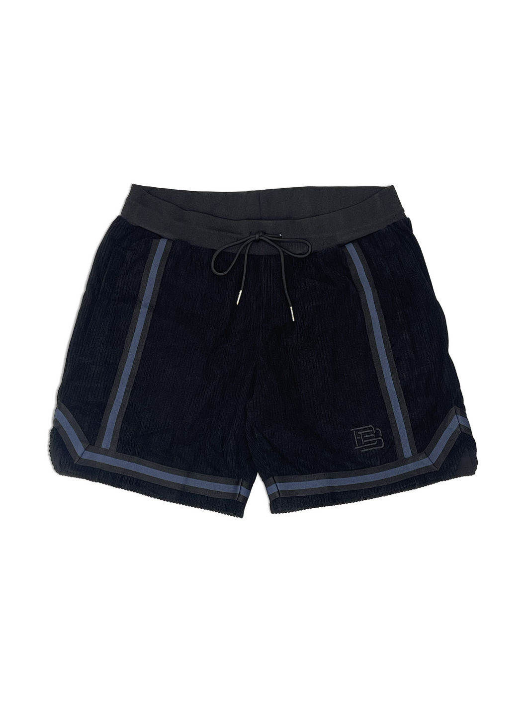 Corduroy Shorts “Black/Navy”
