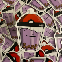 Load image into Gallery viewer, Boba Tea-tto CLEAR Sticker
