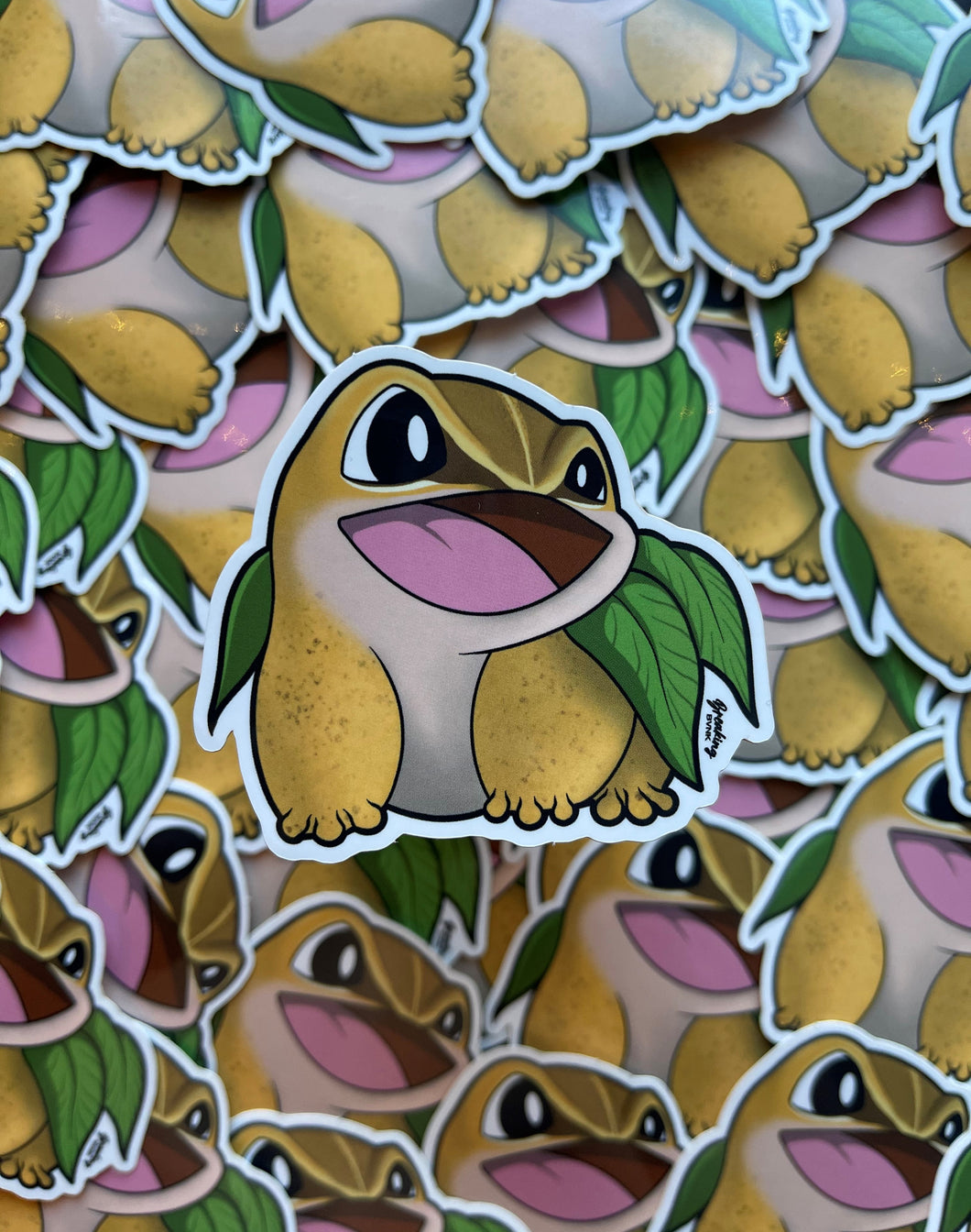 CoquiSaur Sticker