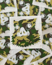 Load image into Gallery viewer, A BREATHING BEAST Green Camo Sticker
