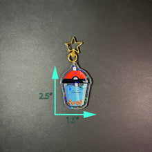 Load image into Gallery viewer, Shiny Boba Tea-tto Acrylic Charm
