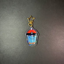 Load image into Gallery viewer, Shiny Boba Tea-tto Acrylic Charm
