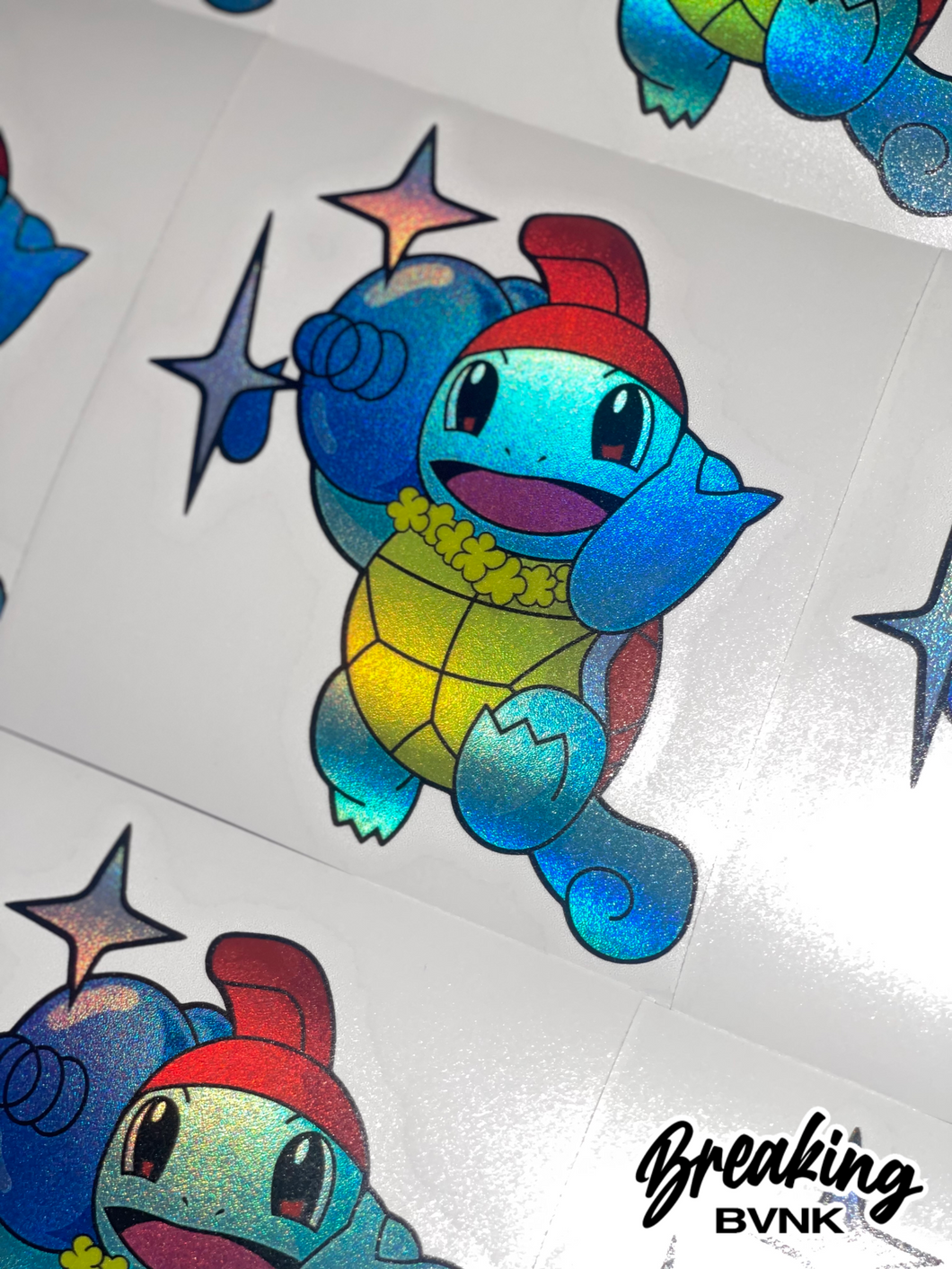 Menehune Water Holographic Sticker