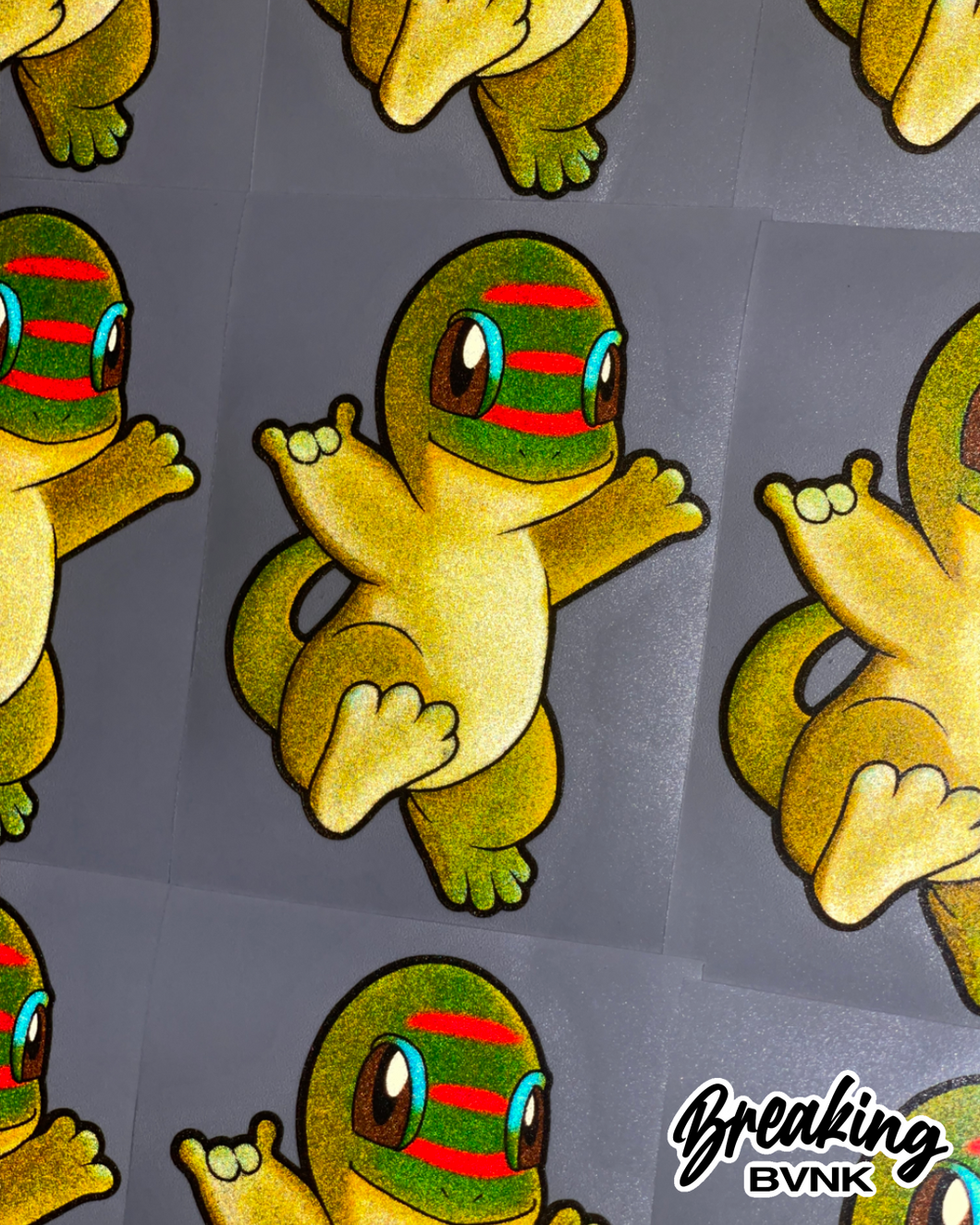 Geckomander Reflective Sticker