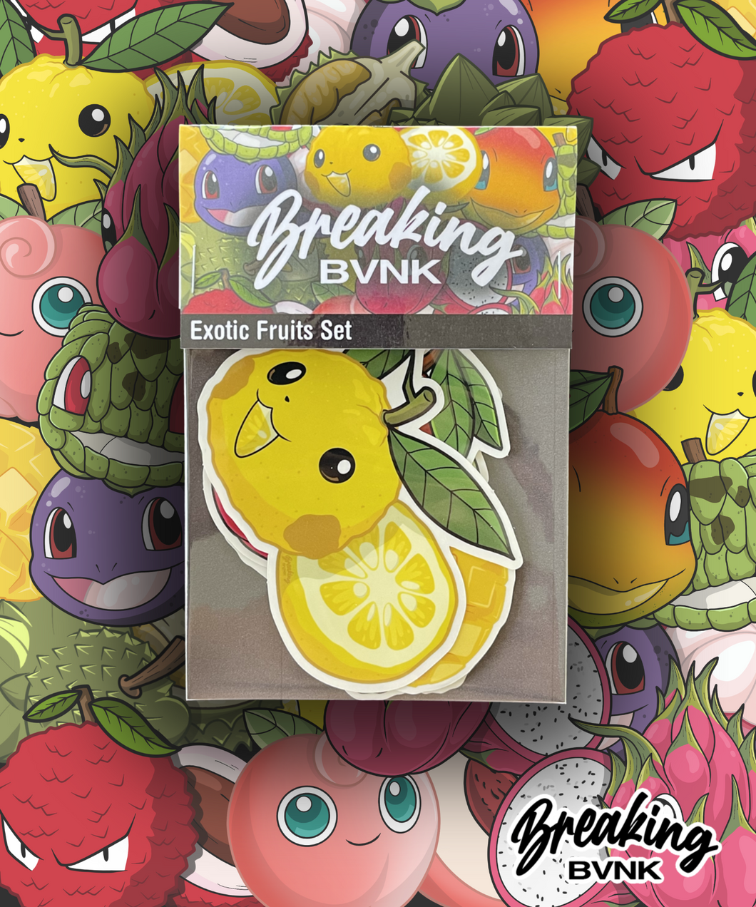 Exotic Fruits Sticker Pack