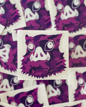 Load image into Gallery viewer, A BREATHING BEAST Purple Camo Sticker
